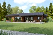 Contemporary Style House Plan - 3 Beds 3 Baths 2554 Sq/Ft Plan #48-1129 