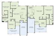European Style House Plan - 2 Beds 2 Baths 2796 Sq/Ft Plan #17-2220 