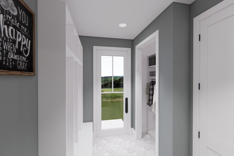 Dream House Plan - Interior - Entry 4 for Farmhouse House Plan #51-1564 - 4 bed, 3.5 bath