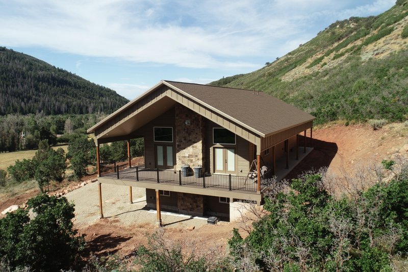 Dream House Plan - Exterior - Other Elevation 4 for Cabin House Plan #1060-355 - 2 bed, 2 bath