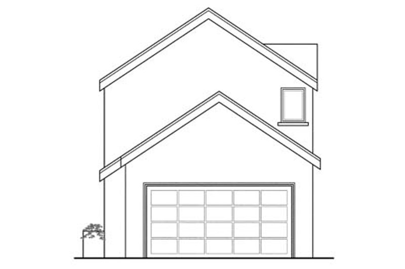 House Plan Design - Exterior - Rear Elevation House Plan #124-878 - 3 bed, 2.5 bath