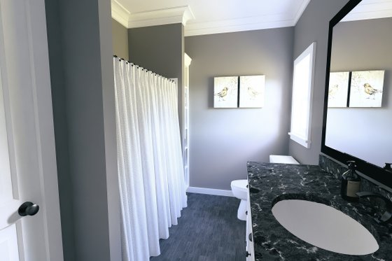 Interior - Master Bathroom for Cottage House Plan #44-229 - 3 bed, 2 bath