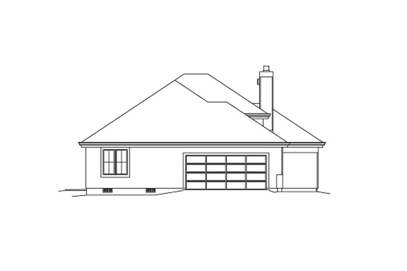 Dream House Plan - Exterior - Other Elevation for Mediterranean House Plan #57-678 - 3 bed, 2.5 bath