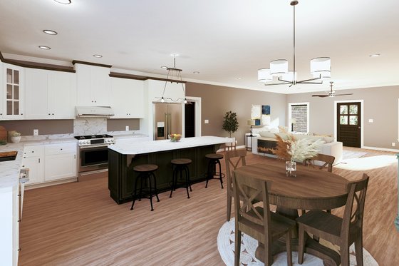 Interior - Kitchen for Farmhouse House Plan #44-283 - 3 bed, 2 bath