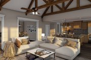 European Style House Plan - 4 Beds 4 Baths 2849 Sq/Ft Plan #923-16 Interior 