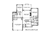 Tudor Style House Plan - 4 Beds 2.5 Baths 2589 Sq/Ft Plan #413-136 