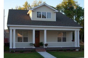 Architectural House Design - Craftsman Exterior - Front Elevation Plan #63-272