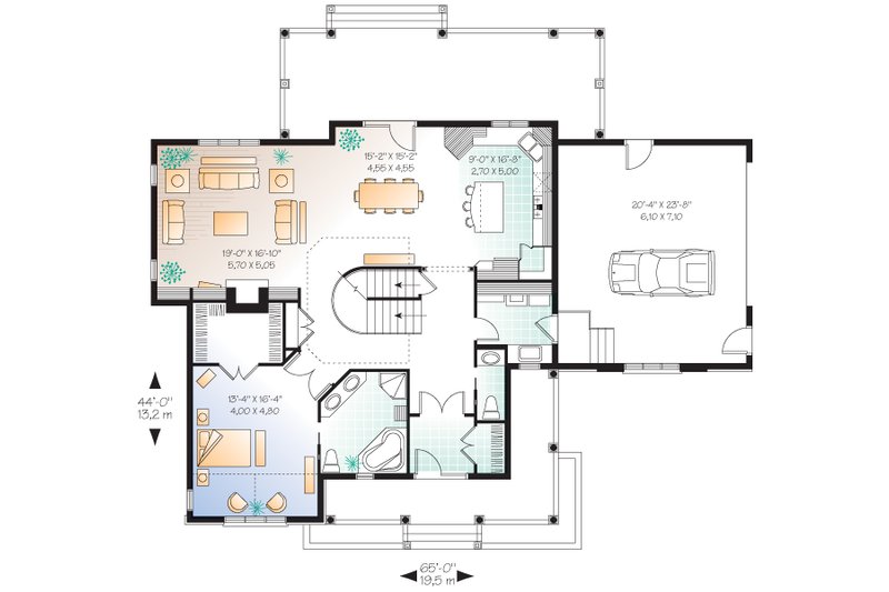 Dream House Plan - Canadian house plan traditional style  craftsman home