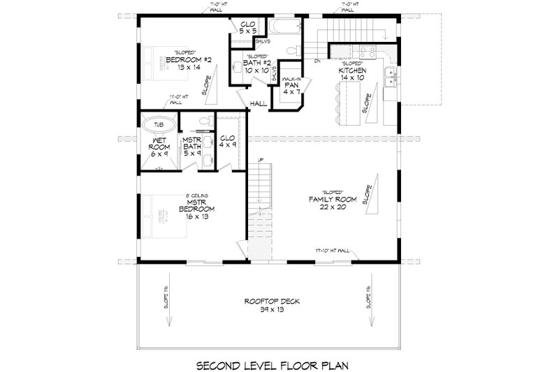 Beach Style House Plan - 4 Beds 3 Baths 2853 Sq/Ft Plan #932-1095 ...