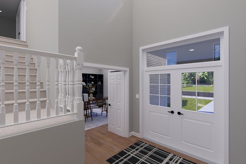 Home Plan - Interior - Entry for Traditional House Plan #1060-269 - 3 bed, 2.5 bath