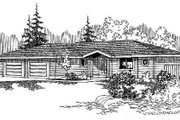 Ranch Style House Plan - 5 Beds 2 Baths 1715 Sq/Ft Plan #60-497 