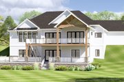Country Style House Plan - 2 Beds 2 Baths 1855 Sq/Ft Plan #1064-368 Exterior 