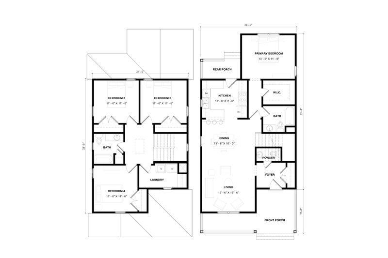 Dream House Plan - Floor Plan - Main Floor for Victorian House Plan #936-42 - 4 bed, 2 bath