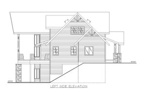 Exterior - Other Elevation for Craftsman House Plan #117-886 - 3 bed, 2.5 bath