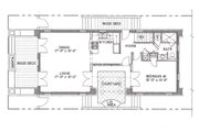 Mediterranean Style House Plan - 4 Beds 4 Baths 2831 Sq/Ft Plan #536-6 