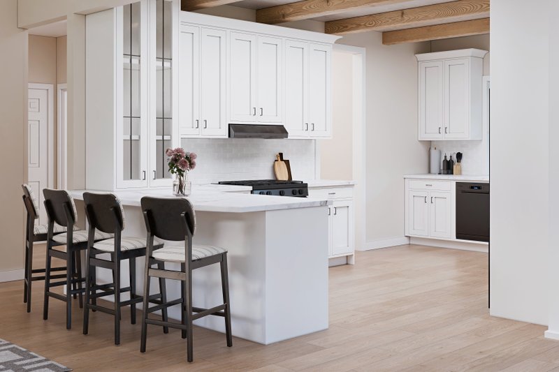 House Blueprint - Interior - Kitchen for Farmhouse House Plan #1089-24 - 3 bed, 2.5 bath