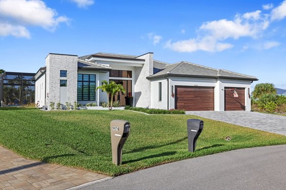 Exterior - Front Elevation 4 for Contemporary House Plan #930-533 - 3 bed, 3 bath