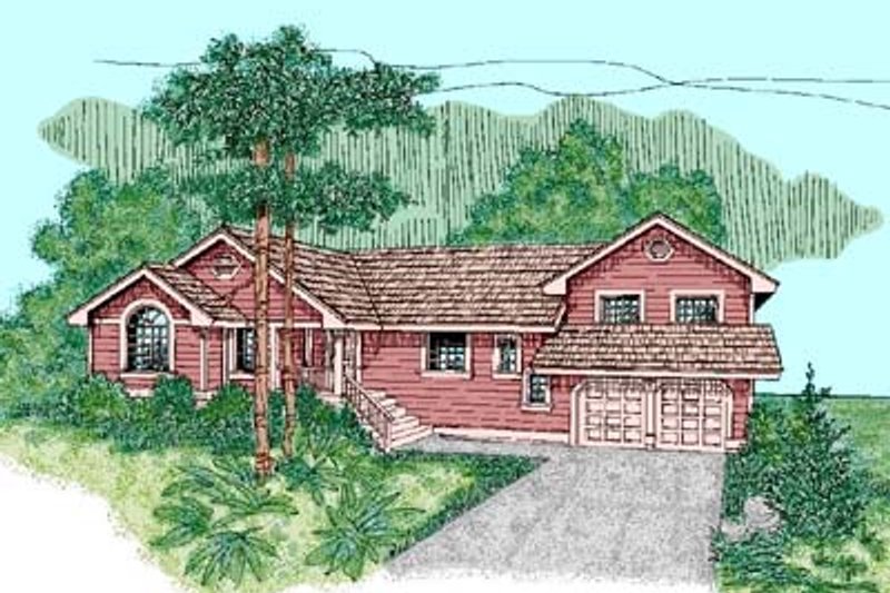 House Design - Traditional Exterior - Front Elevation Plan #60-450