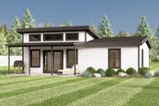 Contemporary Style House Plan - 1 Beds 1 Baths 875 Sq/Ft Plan #1064-379 