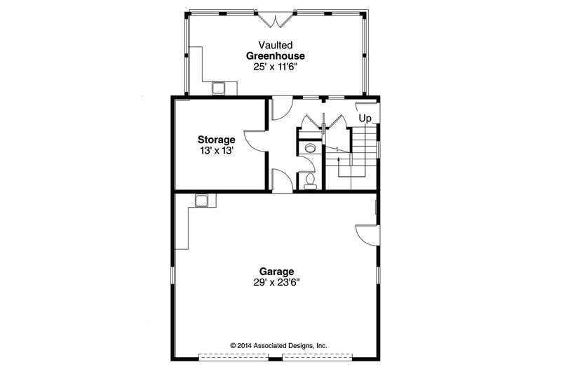 Dream House Plan - Floor Plan - Main Floor for European House Plan #124-947, 0.5 bath
