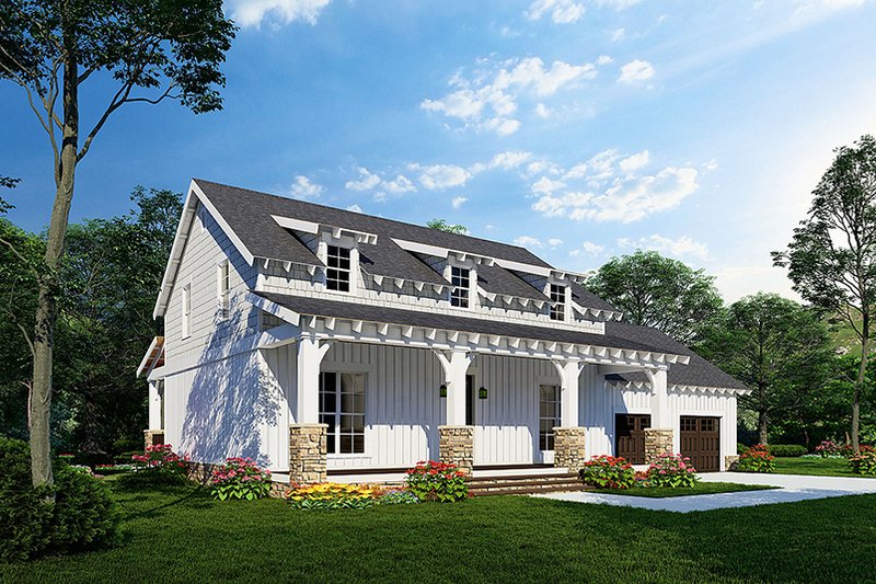 Country Style House Plan - 3 Beds 2.5 Baths 1773 Sq/Ft Plan #923-267 ...