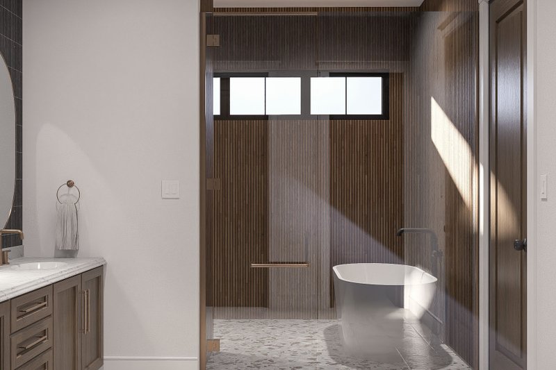 Home Plan - Interior - Master Bathroom 1 for Beach House Plan #455-820 - 2 bed, 2.5 bath