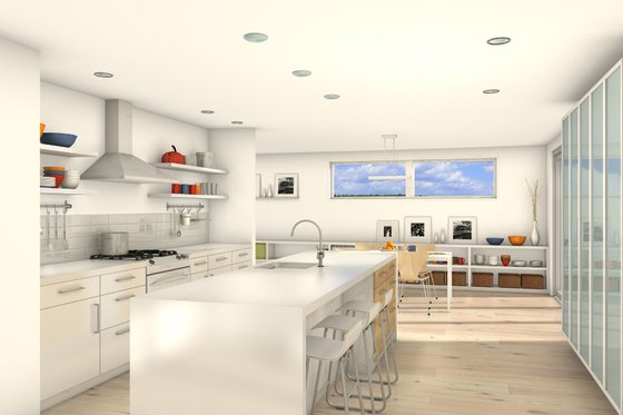 Interior - Other 2 for Modern House Plan #497-26 - 3 bed, 2.5 bath