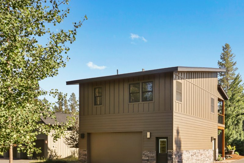 Architectural House Design - Exterior - Front Elevation 1 for Modern House Plan #895-137, 1 bath