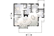 House Plan - 3 Beds 1.5 Baths 1597 Sq/Ft Plan #23-513 