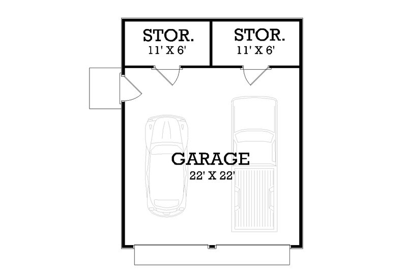Dream House Plan - Floor Plan - Other Floor for Farmhouse House Plan #45-613 - 3 bed, 2 bath