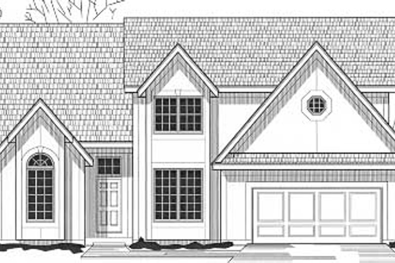 Traditional Style House Plan - 4 Beds 3.5 Baths 2575 Sq/Ft Plan #67-530