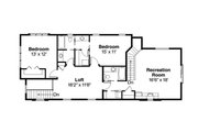 Contemporary Style House Plan - 3 Beds 3 Baths 2219 Sq/Ft Plan #124-1131 