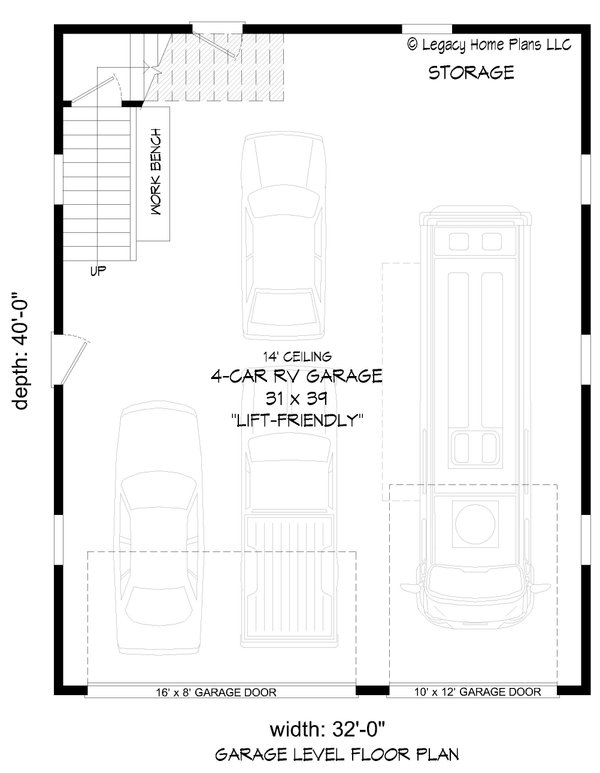 Home Plan - Contemporary Floor Plan - Main Floor Plan #932-838