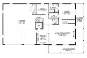 Farmhouse Style House Plan - 3 Beds 2.5 Baths 2456 Sq/Ft Plan #1064-111 