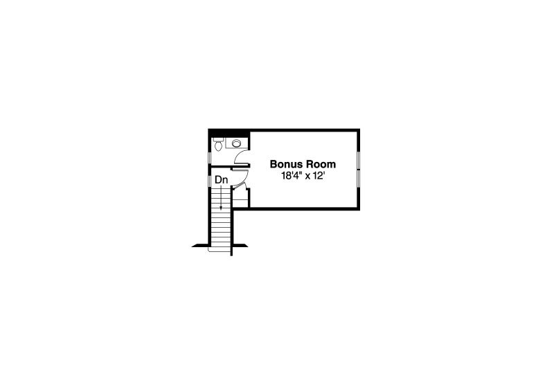 Home Plan - Floor Plan - Upper Floor for Craftsman House Plan #124-583 - 3 bed, 2.5 bath