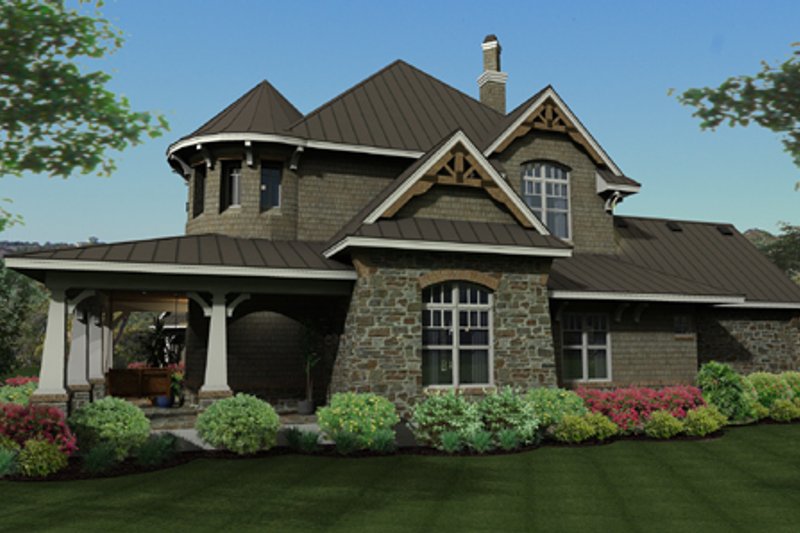 Home Plan - Craftsman Photo Plan #120-173