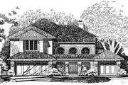 European Style House Plan - 3 Beds 5 Baths 3158 Sq/Ft Plan #72-468 