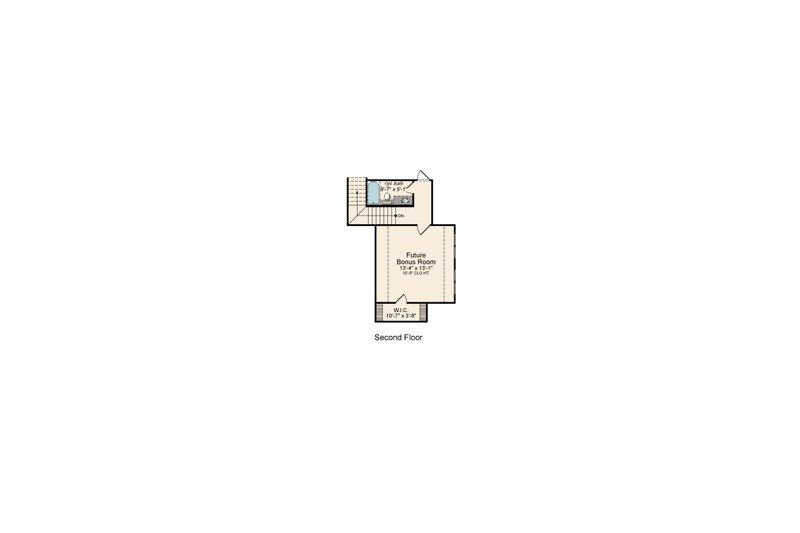 Dream House Plan - Floor Plan - Upper Floor for Farmhouse House Plan #1081-16 - 3 bed, 3 bath