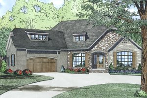 European Exterior - Other Elevation Plan #17-2522