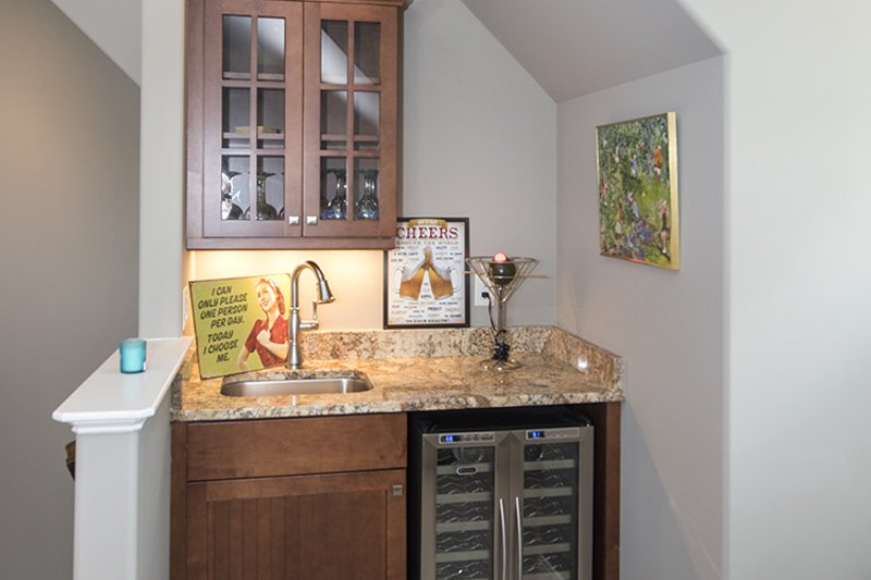 Dream House Plan - Optional Bonus Room Wet Bar