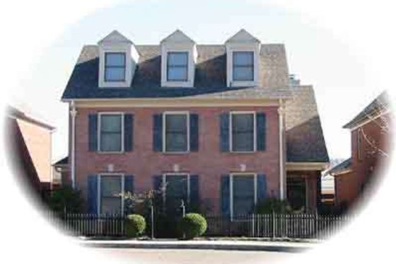 Exterior - Front Elevation for Colonial House Plan #81-553 - 3 bed, 2.5 bath