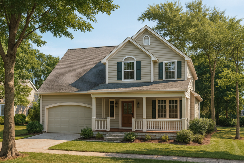 Dream House Plan - Traditional Exterior - Front Elevation Plan #20-2216