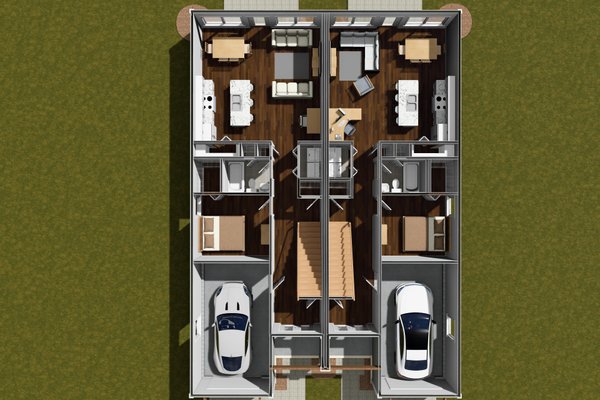 House Plan Design - Modern Floor Plan - Main Floor Plan #513-2291