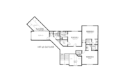 Craftsman Style House Plan - 4 Beds 4 Baths 3867 Sq/Ft Plan #437-46 