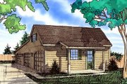 Country Style House Plan - 0 Beds 0 Baths 1189 Sq/Ft Plan #405-153 