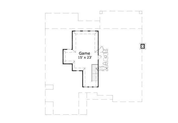 Colonial Floor Plan - Other Floor Plan #411-591