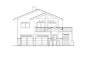 Cabin Style House Plan - 2 Beds 2 Baths 1006 Sq/Ft Plan #1108-5 