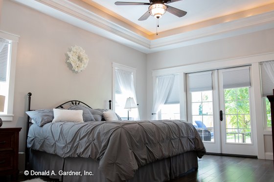 Interior - Master Bedroom for Ranch House Plan #929-1004 - 4 bed, 3 bath