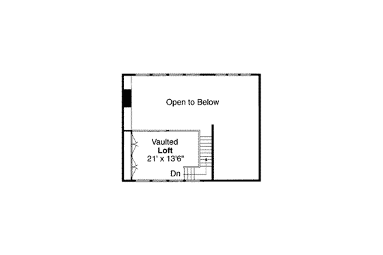 Floor Plan - Other Floor for Craftsman House Plan #124-333 - 5 bed, 4 bath