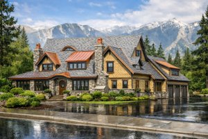 House Design - Exterior - Front Elevation for Craftsman House Plan #928-237 - 4 bed, 3.5 bath